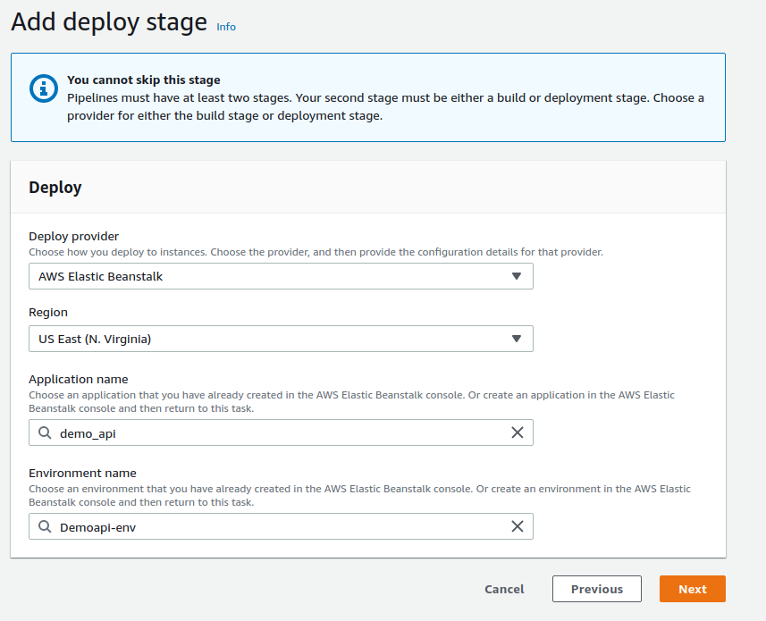 Add deploy stage